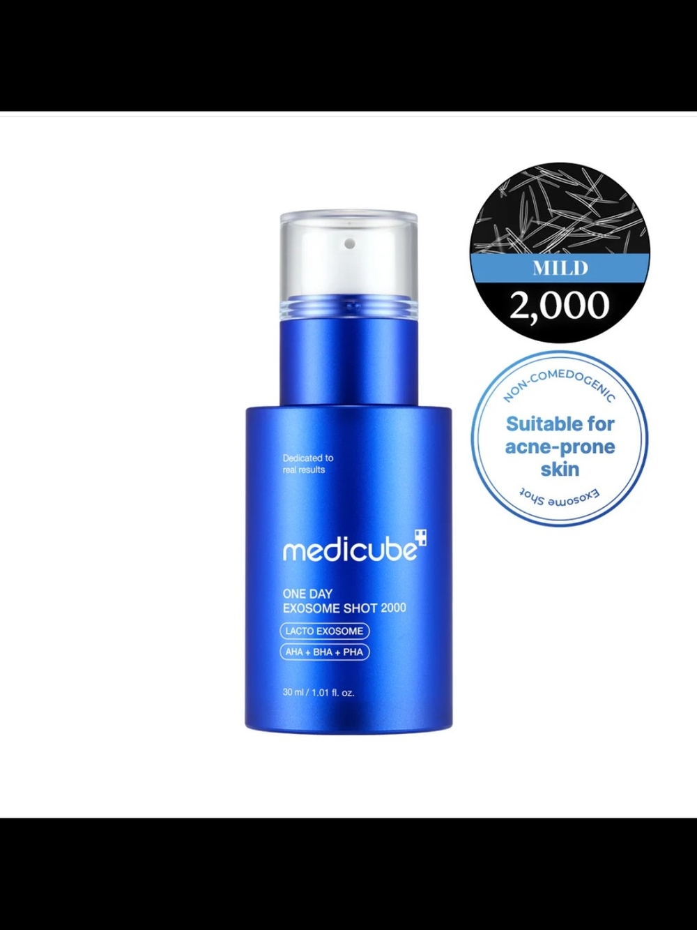 Medicube One Day Exosome Shot 2000 Serum — Blue